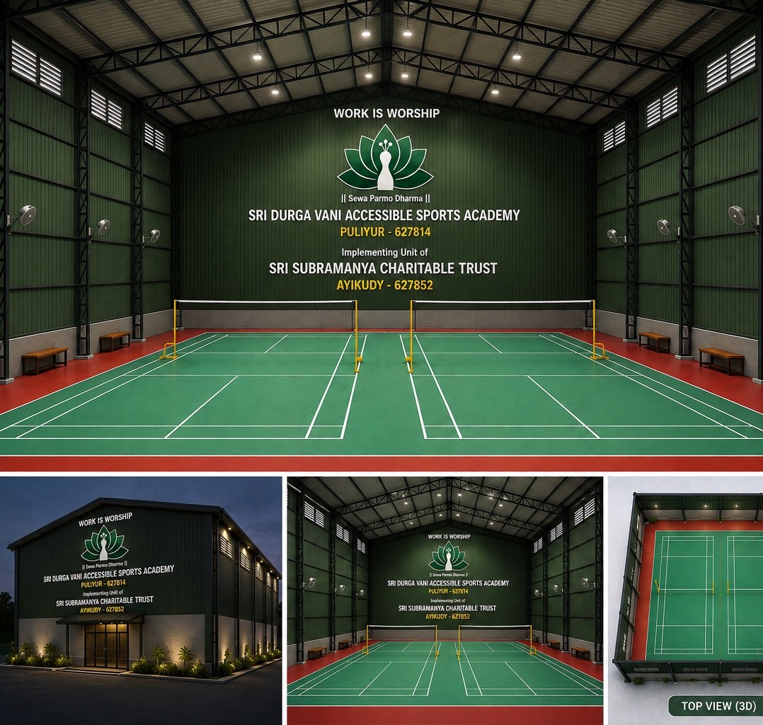 Indoor Badminton Courts