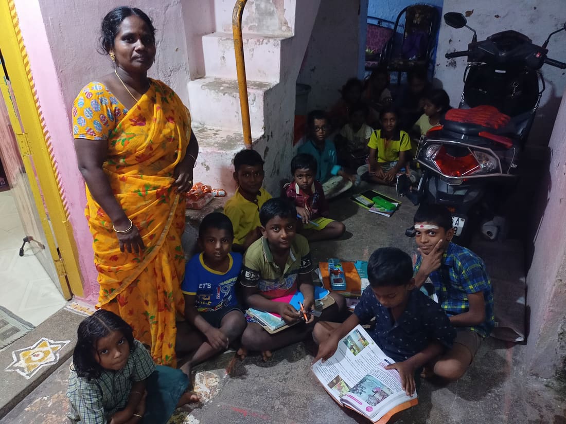 Reading time at the centre