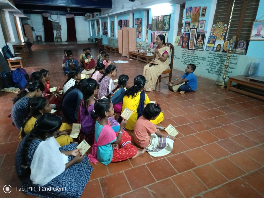 After-school tuition in progress